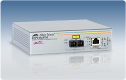 Allied Telesis AT-PC232/POE convertidor de medio 100 Mbit/s 1310 nm 