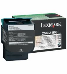 Lexmark C54x, X54x Black Return Programme Toner Cartridge [1K] cartucho de tóner Original Negro 