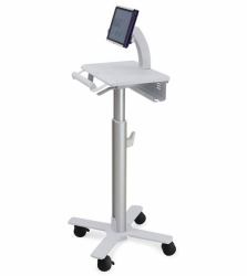 Ergotron StyleView Tablet Cart, SV10 Aluminio, Blanco Tableta Carro multimedia 