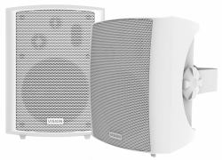 Vision SP-1800 altavoz De 3 vías Blanco Alámbrico 50 W (Pair wall speakers - 5.25" - passive - 50 watt power handling - 3 way with bass reflex - horizontal C brackets included - white)
