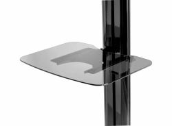 Peerless ACC-GS1 accesorio de carrito para portátil y ordenador Negro Vidrio templado Estantería (TEMPERED GLASS SHELF)