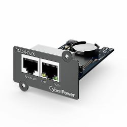 CyberPower RMCARD205 accessorio per gruppi di continuità [UPS] (CYBERPOWER REMOTE MANAGEMENT ADAPTER,100MB LAN 100BASE-TX FOR PR3000 & PR1000)