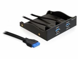 DeLOCK 61896 pannello drive bay (Delock Frontpanel 2x USB 3.0 [3.5"/5.25"])