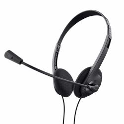 Trust 21665 auricular y casco Auriculares Alámbrico Dentro de oído Llamadas/Música Negro 