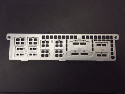 Supermicro MCP-260-00094-0N parte carcasa de ordenador Estante Escudo I/O (1U I/O Shield for X11SSZ with EMI Gasket,RoHS/REACH)
