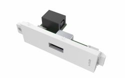 Vision TC3 USBA socket-outlet USB White (VISION TechConnect 3 USB-a module - Modular facility plate snap-in - USB Type A)