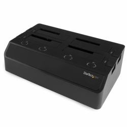 StarTech.com Docking Station a 4 alloggiamenti per SSD/HDD da 2,5"/3,5" - eSATA/USB 3.0 a SATA [6Gbps] (StarTech Docking Station a 4 alloggiamenti per SSD/HDD da 2,5"/3,5" - eSATA/USB 3.0 a SATA [6...