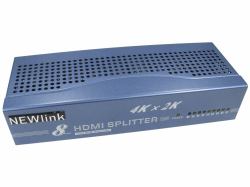 Cables Direct NLHDSP408-HS4K video splitter HDMI 8x HDMI (CDL 8 Port 4K HDMI Splitter)