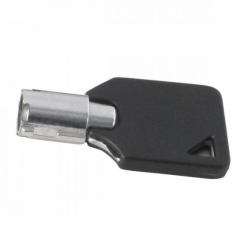 Mobilis 001250 accesorio para candado de cable Llave Negro, Plata 1 pieza[s] (MASTER KEY FOR ROTATING HEAD - SECURITY LOCK)