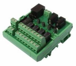 ONLINE USV-Systeme Relais box convertitore/ripetitore/isolatore seriale Nero, Verde (Relais Box Serial - Converter/Repeater/Isolator - Black, Green - Warranty: 12M)