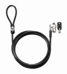 HP Bloqueo de cable con llave de 10 mm (Keyed Cable Lock 10mm - **New Retail** 1,83 m - Warranty: 12M)