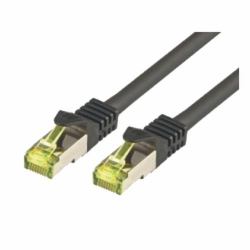 M-Cab CAT7 S-FTP PIMF 15m cable de red Negro S/FTP [S-STP] 