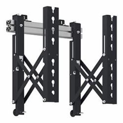 AG Neovo VWM-02 165,1 cm [65"] Negro, Plata (VWM-02 - VIDEO-WALL-MOUNT W/ PUSH-TO-OPEN)