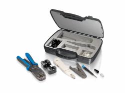Equip 129504 crimpadora Juego de herramientas Negro, Azul, Gris, Blanco (Professional Tool Set - Warranty: 12M)