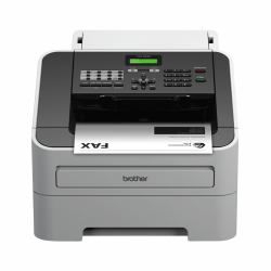 Brother -2840 fax Laser 33,6 Kbit/s A4 Negro, Gris (FAX-2840 LASERFAX 33600 BPS - 250SHTS 30-SHT- ADF)