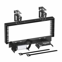 Schneider Electric VDIM33174 accesorios para cuadro eléctrico Panel de gestión de cables (APC - Rack cable management frame - black - 4U - 19" - TAA Compliant - for P/N: SURT1000RMXLI-NC)