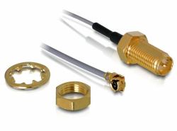 DeLOCK WLAN SMA antenna connection for installation antenna di rete (Delock antennekabel - 20 cm - sort)