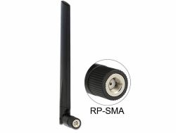 DeLOCK 88898 antenna di rete Antenna omnidirezionale RP-SMA 5 dBi (Delock WLAN RP-SMA - antenne)