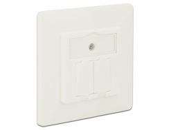 DeLOCK 86219 presa energia RJ-45 Bianco (Delock Keystone Wall Outlet - stik til)