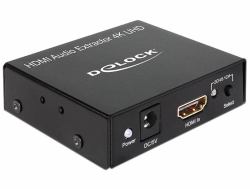 DeLOCK 62692 extensor audio/video Receptor AV Negro (DeLOCK - HDMI audio signal-udtrÃ¦k)