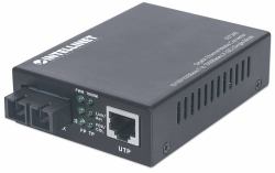 Intellinet 507349 convertidor de medio 1000 Mbit/s 1310 nm Monomodo Negro 