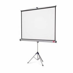 Nobo Pantalla trípode profesional 1500x1000mm (Nobo 1902395W 1500 x 1000mm Tripod Mounted Projection Screen)