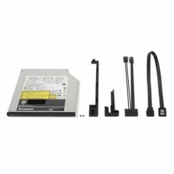 Lenovo 4XA0Q12897 lettore di disco ottico Interno DVD-ROM Nero, Grigio (LENOVO THINKCENTRE SLIM 9.0MM DVD BURNER)