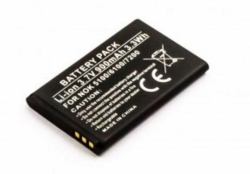 CoreParts MBXNOK-BA0046 mobile phone spare part Battery Black (Battery for Mobile 3.3Wh - Li-ion 3.7V 900mAh Nokia - 3.3Wh Li-ion 3.7V 900mAh Nokia - Warranty: 12M)