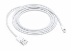Apple Cavo da lightning a USB 2mt (Apple Lightning to USB Cable White 2M USB-A - Lightning Cable/Bulk Packed)