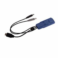 Raritan Digital HDMI, USB CIM cavo per tastiera, video e mouse Multicolore, Nero 0,3 m (Digital HDMI, USB CIM - required for virtual media - [BIOS access], mouse synch, tiering, audio and Smart Car...