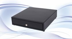 International Cash Drawer 3S-423 Acero inoxidable, Acero Negro (3S-423-B, CASH DRAWER, BLACK - Warranty: 24M)