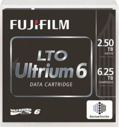 Fujifilm LTO Ultrium 6 tape Cinta de datos virgen 2,5 TB 1,26 cm (Fuji 16310732 LTO FB UL-6 2.5 TB)