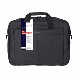 Trust Primo 40,6 cm [16"] Maletín Negro (Trust PRIMO CARRY BAG 16)
