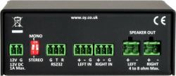 SY Electronics SY-1A-25R amplificador de audio 2.0 canales Rendimiento/fase Negro (To Be Updated)