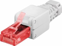 Microconnect KON520TL cavo di collegamento RJ-45 Bianco (Tool-free RJ45 CAT 6 connector - CAT 6 UTP[unshielded] - For stranded and solid inner conductor [AWG 22 to 26] - Warranty: 300M)