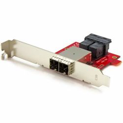 StarTech.com Adattatore Mini-SAS - Dual SFF-8643 a SFF-8644 - con Staffa Intera e a Mezzo Profilo - 12Gbps (StarTech.com 2x SFF-8643 to 8644)