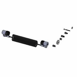 DUAL LOCK CURLY CABLE W/M4 - SCREW AS STD BLACK