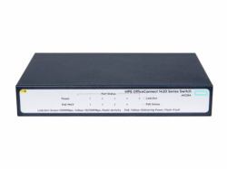Hewlett Packard Enterprise OfficeConnect 1420 5G PoE+ [32W] No administrado L2 Gigabit Ethernet [10/100/1000] Energía sobre Ethernet [PoE] 1U Gris (HPE 1420 5G PoE+32W Switch)