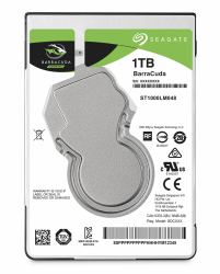 Seagate Barracuda 2.5" disco rigido interno 1 TB 5400 Giri/min 128 MB 2.5" Serial ATA III (1000GB Serial ATA III - **New Retail** - Warranty: 12M)