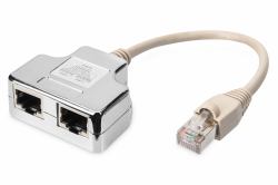 Digitus Cable de conexión-adaptador, CAT 5e, blindado - 1:1 (DIGITUS netvÃ¦rksadapter)