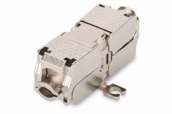 Digitus Modulo di collegamento CAT 6A, 500 MHz (CAT6A FIELD TERMINATION COUPLER - 500 MHZ SHIELDED 26X35X80MM)