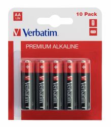 Verbatim AA Alkaline Batteries (Verbatim AA Battery Alkaline 10 Pack)