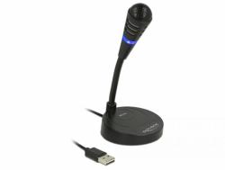 DeLOCK 65868 micrófono Negro Micrófono para PC (Delock - mikrofon)
