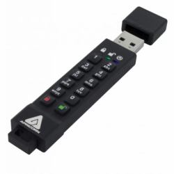 Apricorn Aegis Secure Key 3z unidad flash USB 16 GB USB tipo A 3.2 Gen 1 [3.1 Gen 1] Negro 