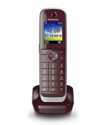 Panasonic KX-TGJA30EX Ricevitore telefonico DECT Bordeaux (Kx-Tgja30Ex Dect Telephone - Handset Bordeaux - Warranty: 12M)