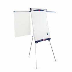 Nobo Caballete trípode Classic magnético de acero con brazos extensibles (Nobo 1901918 Impression Pro Nano Clean Tripod Flipchart Easel including extendable arms)