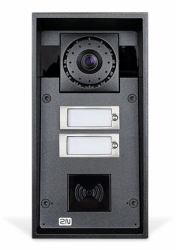 2N Telecommunications IP Force sistema de intercomunicación de video Gris (2N IP FORCE 2B HD CAM 10W SPK CRR)