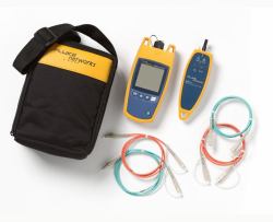 Fluke FQM-100-M-VFL comprobador de cables de red Comprobador de fibra óptica Amarillo, Azul (FLUKE FIBER QUICKMAP KIT)