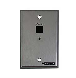 Valcom Call In Switch Acero inoxidable (VALCOM V-2971 CALL IN SWITCH)