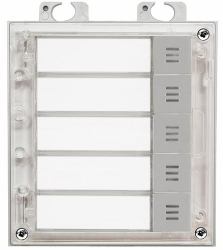 2N Telecommunications 9155035 accesorio intercomunicador (2N IP VERSO - 5 NAMEPLATE BUTTON MODULE)